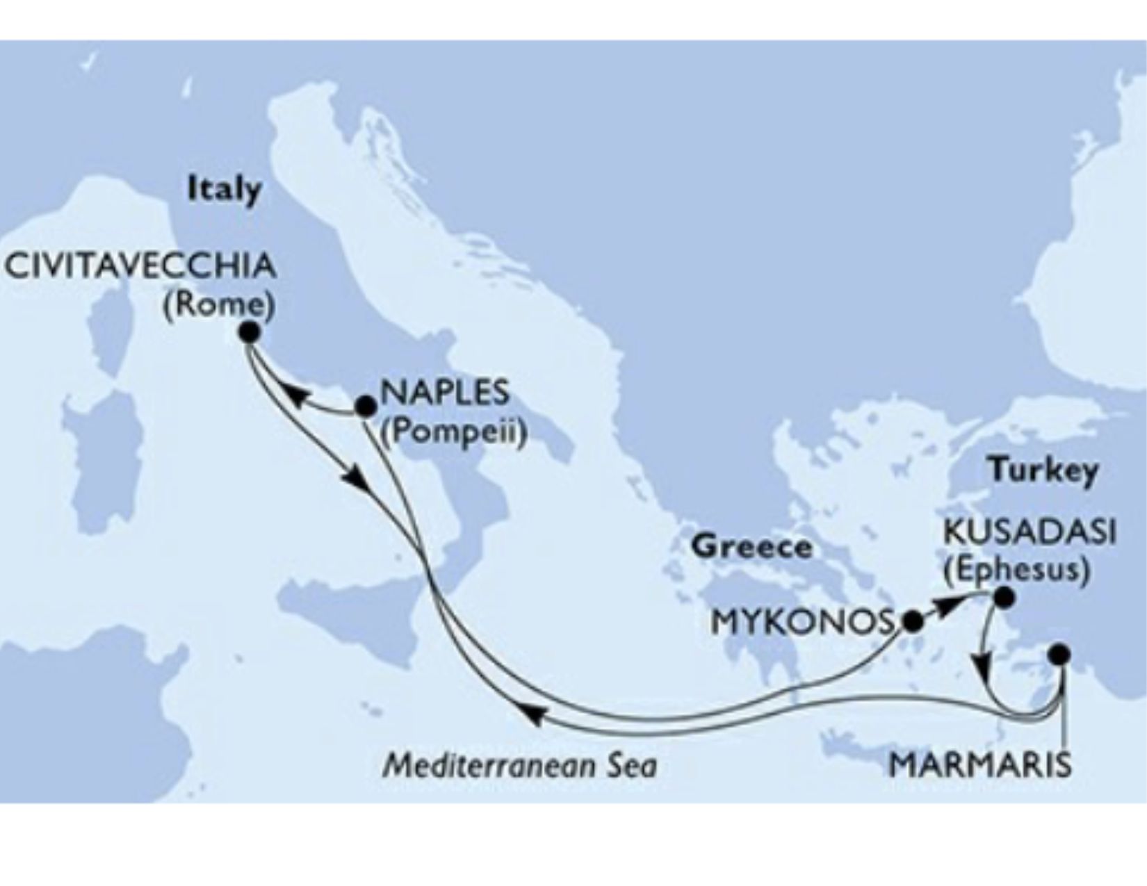 Crociera con la Msc Divina: Italia, Grecia e Turchia 2