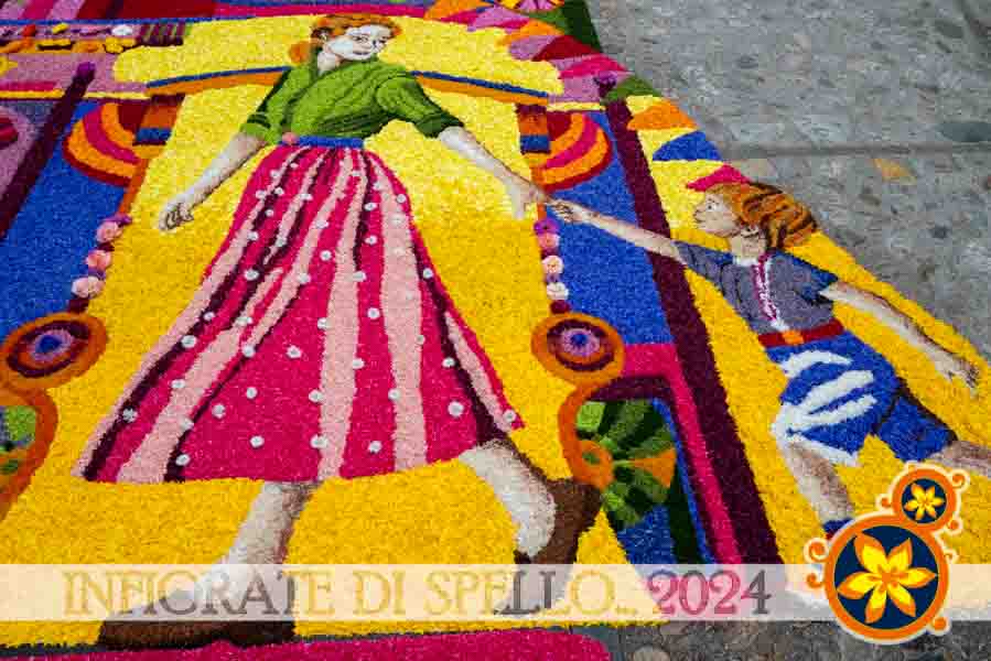 L'infiorata di Spello e i Canali di Rasiglia 8