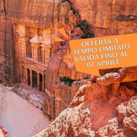 Tour della Giordania : Relax sul Mar Morto & Notte nel Deserto