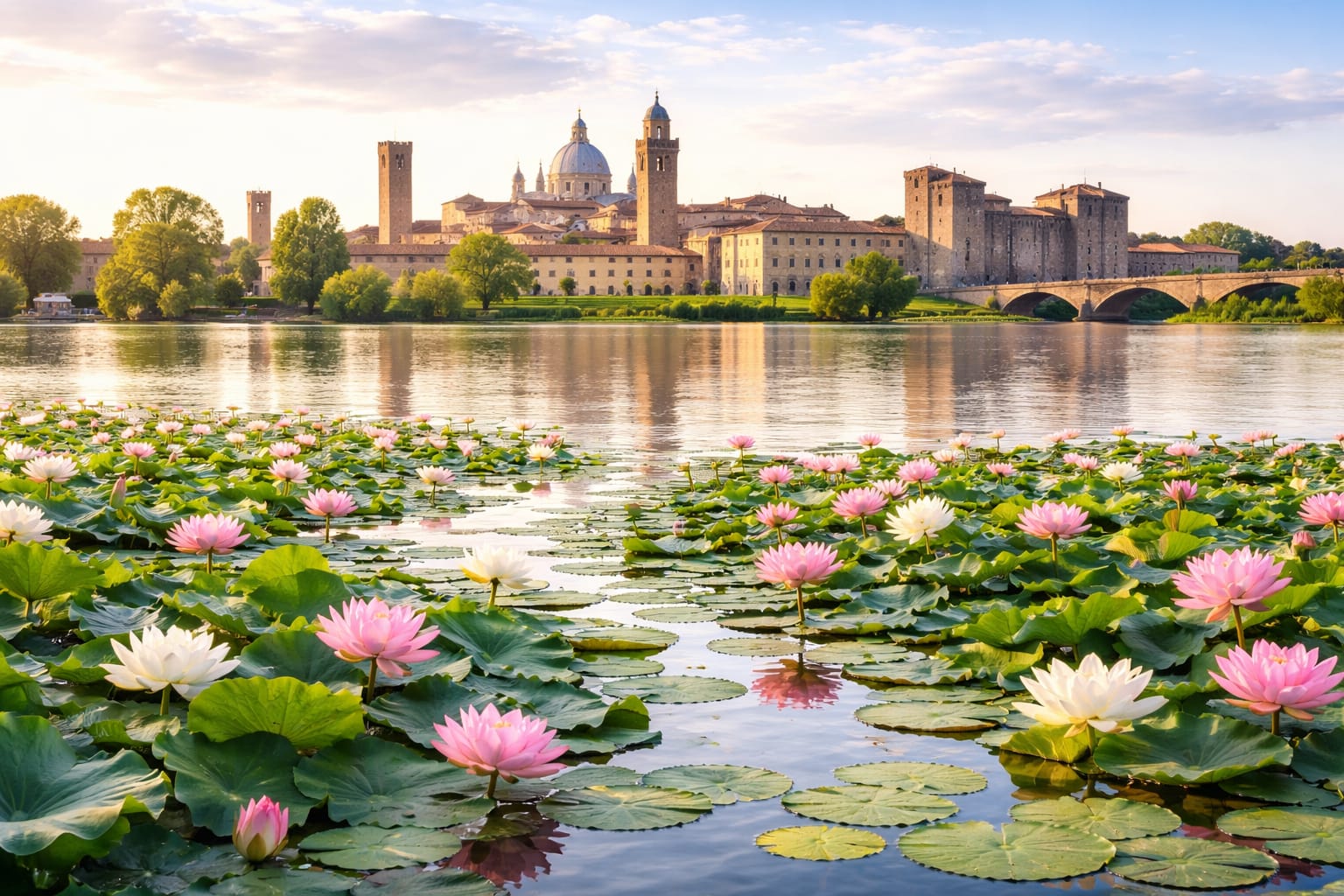 Luglio sorprendente: la fioritura del loto sul Mincio 9